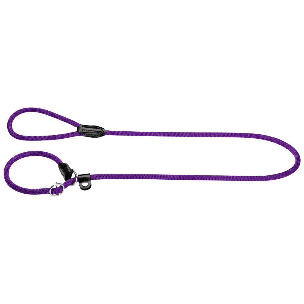 Retriever-Leine Freestyle 10/120 mit Stoppring, Tau violett