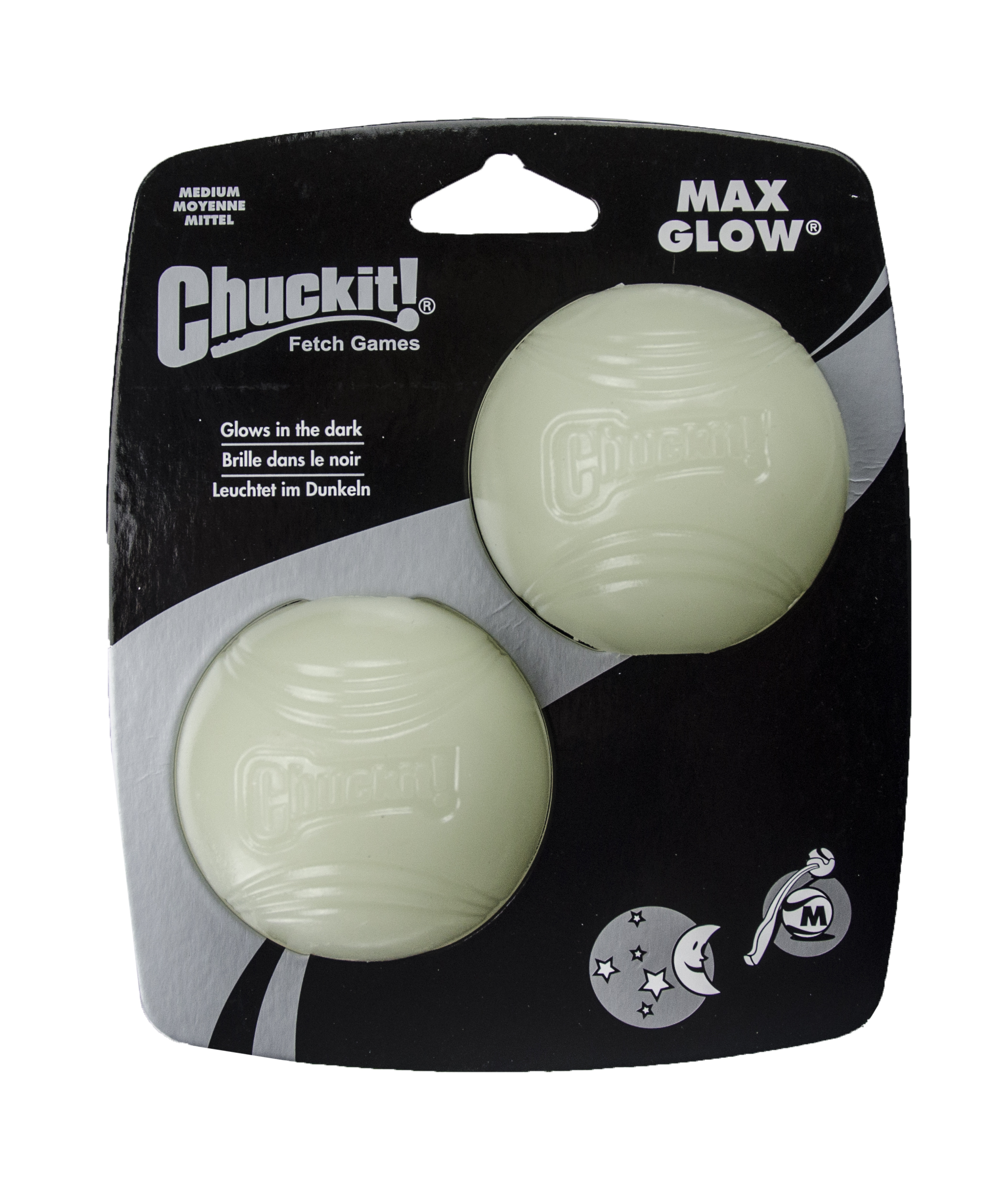 Chuckit! Max Glow Medium 2 Stück