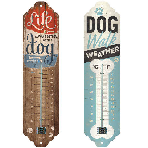 Thermometer Life is better with a dog