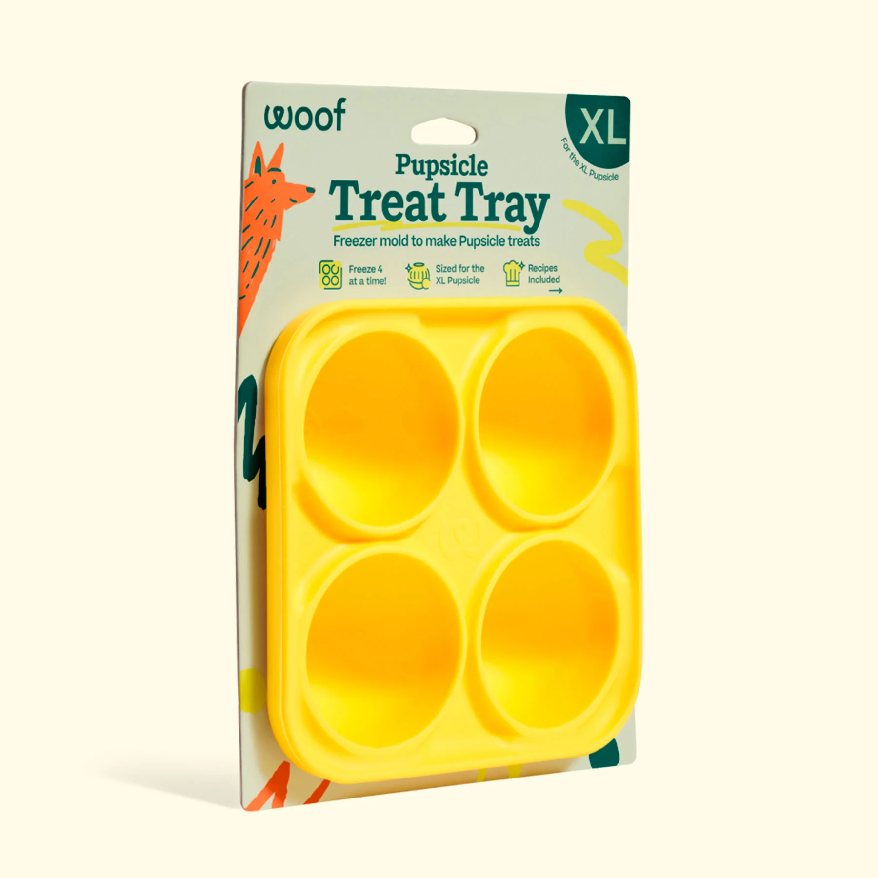 woof Pupsicle Treat Tray