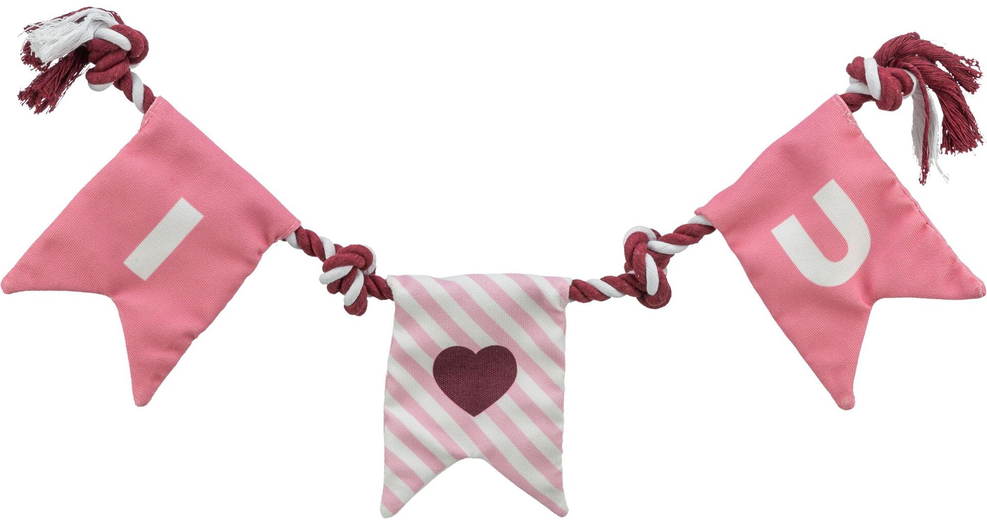 Hundespielzeug Valentines Tau