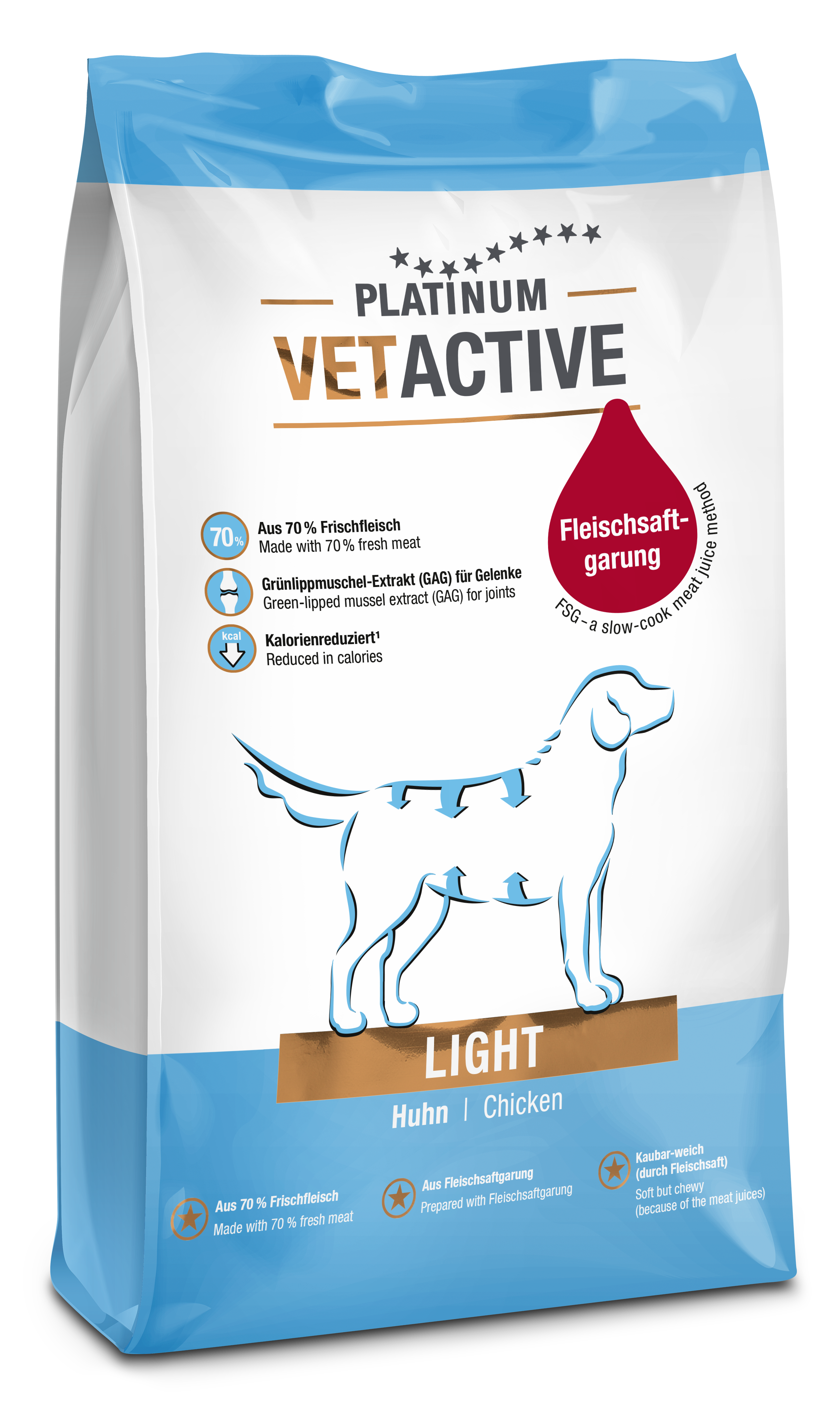 PLATINUM Vetactive Light (Huhn) 5kg
