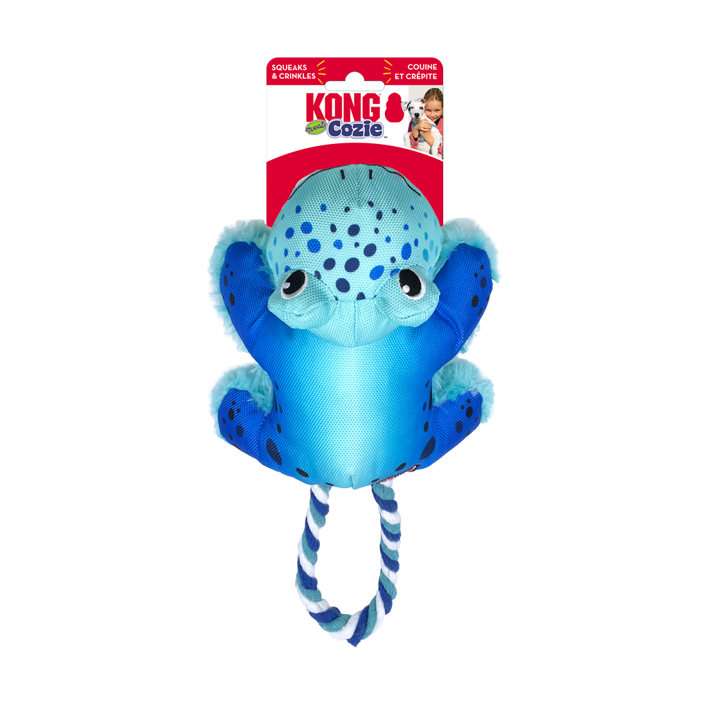 KONG Cozie Tuggz Frog