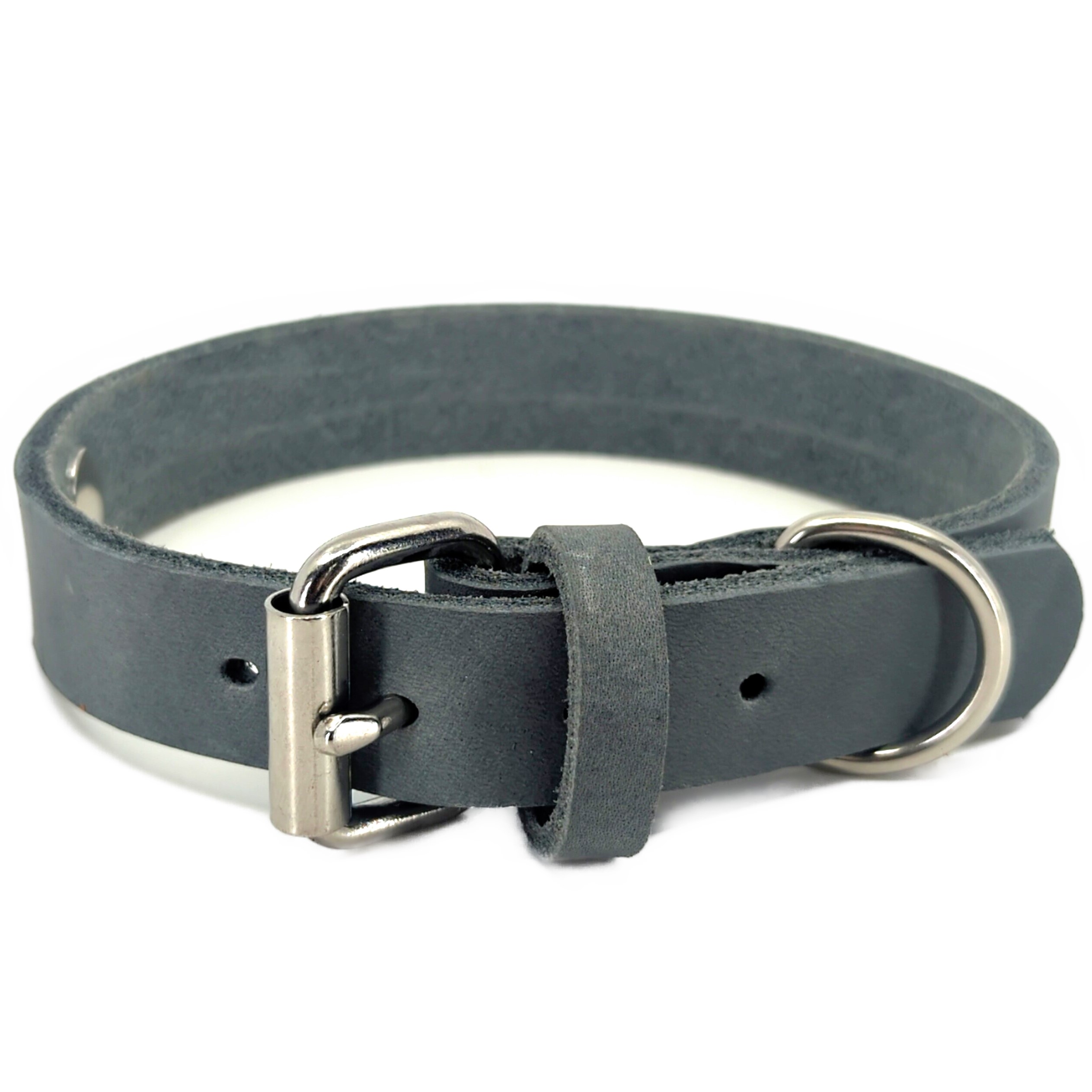 MEIN Lederhalsband PURE CHROM | KONFIGURATOR MEIN Lederhalsband PURE CHROM | KONFIGURATOR