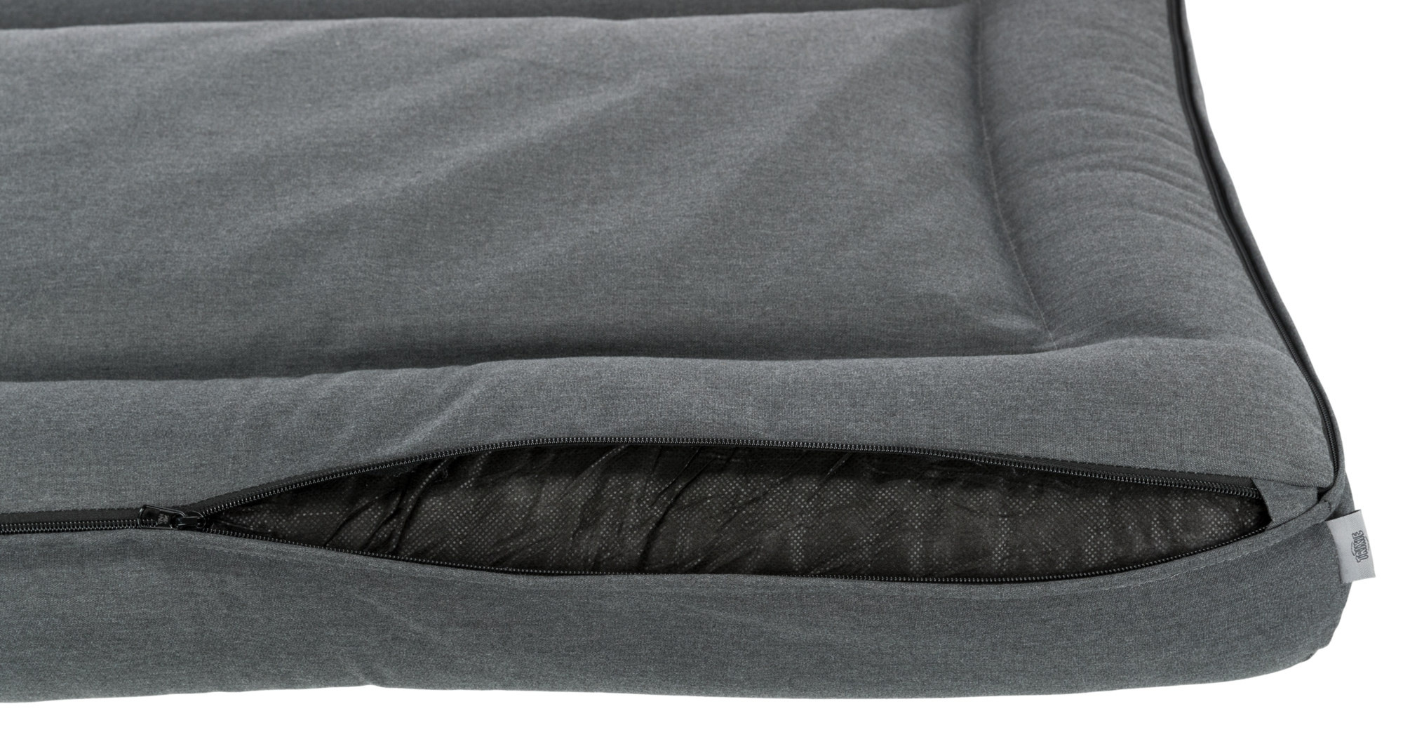 Vital Bett Pulito,eckig,100x80cm,grau