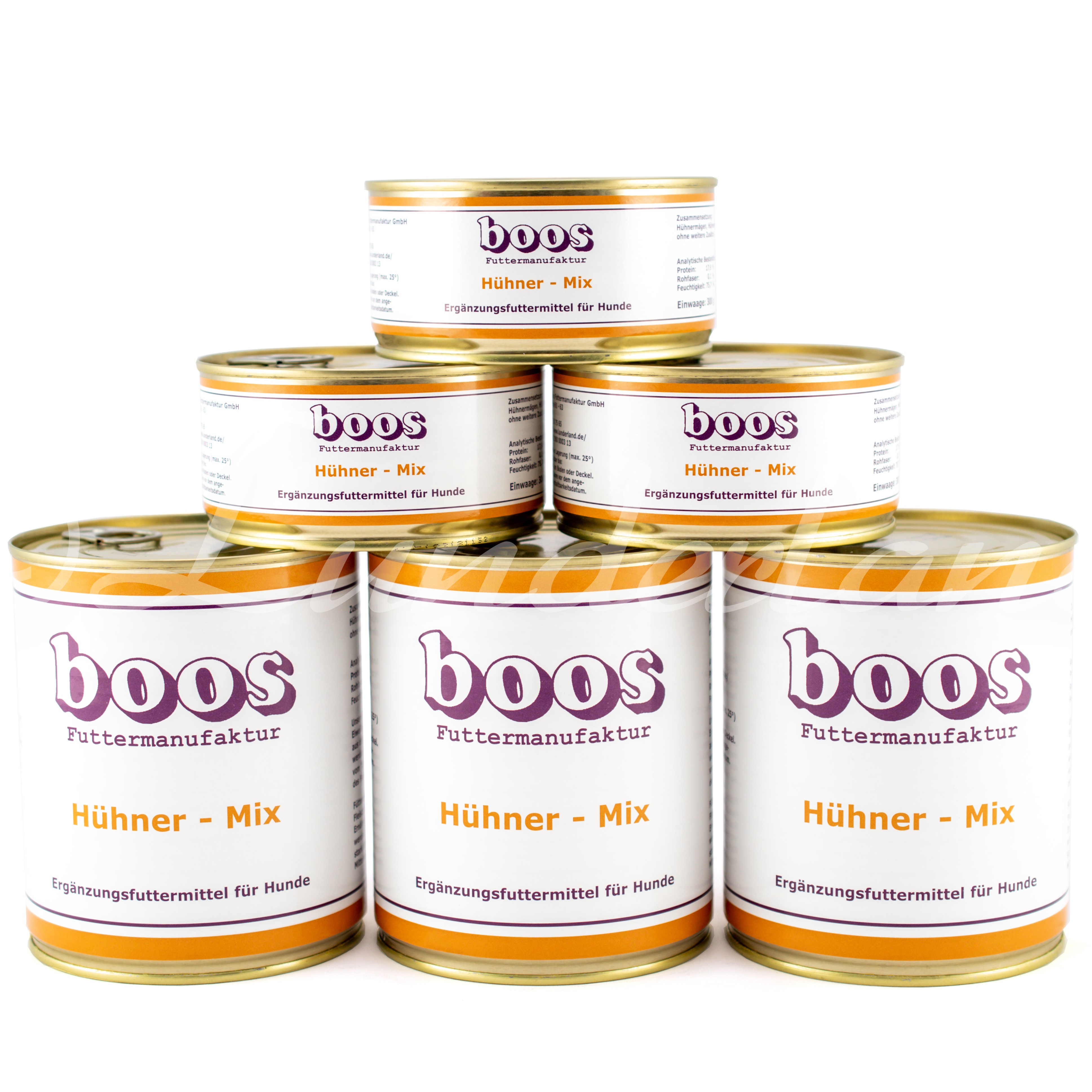 Boos Hühner-Mix 800g Dose