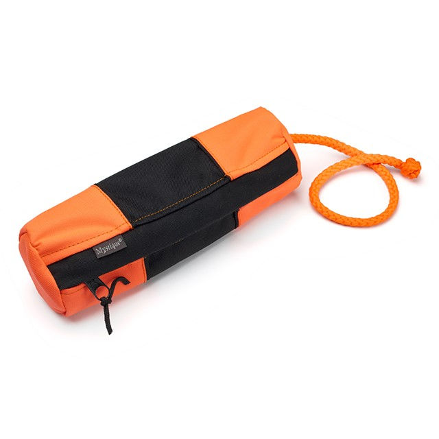 Futterdummy "Snack" klein reflex orange/schwarz