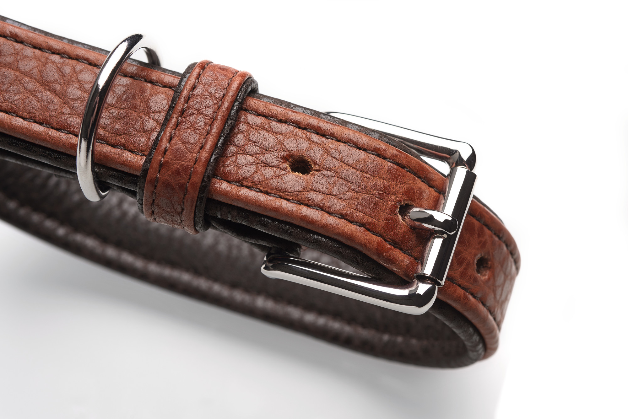 Halsband Cody 30 cognac/dunkelbraun