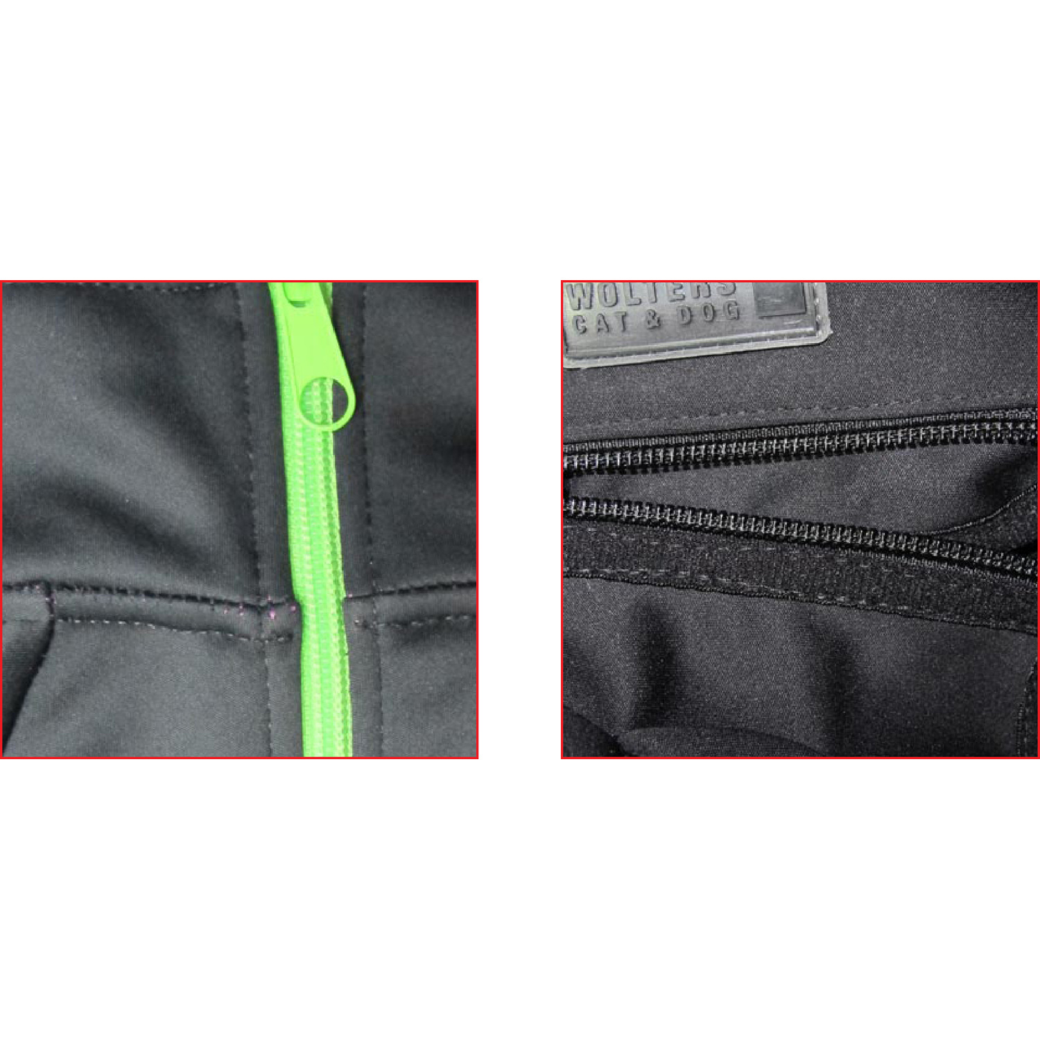 Softshell-Jacke Basic 28cm schwarz/reflektierend