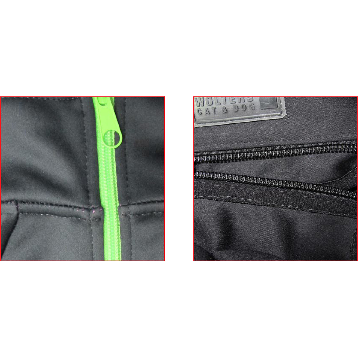 Softshell-Jacke_Basic_detail Softshell-Jacke Basic 46cm schwarz/reflektierend