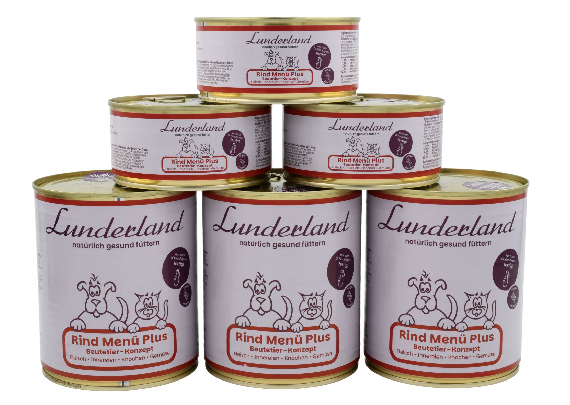 Lunderland Rind Menü Plus Dose