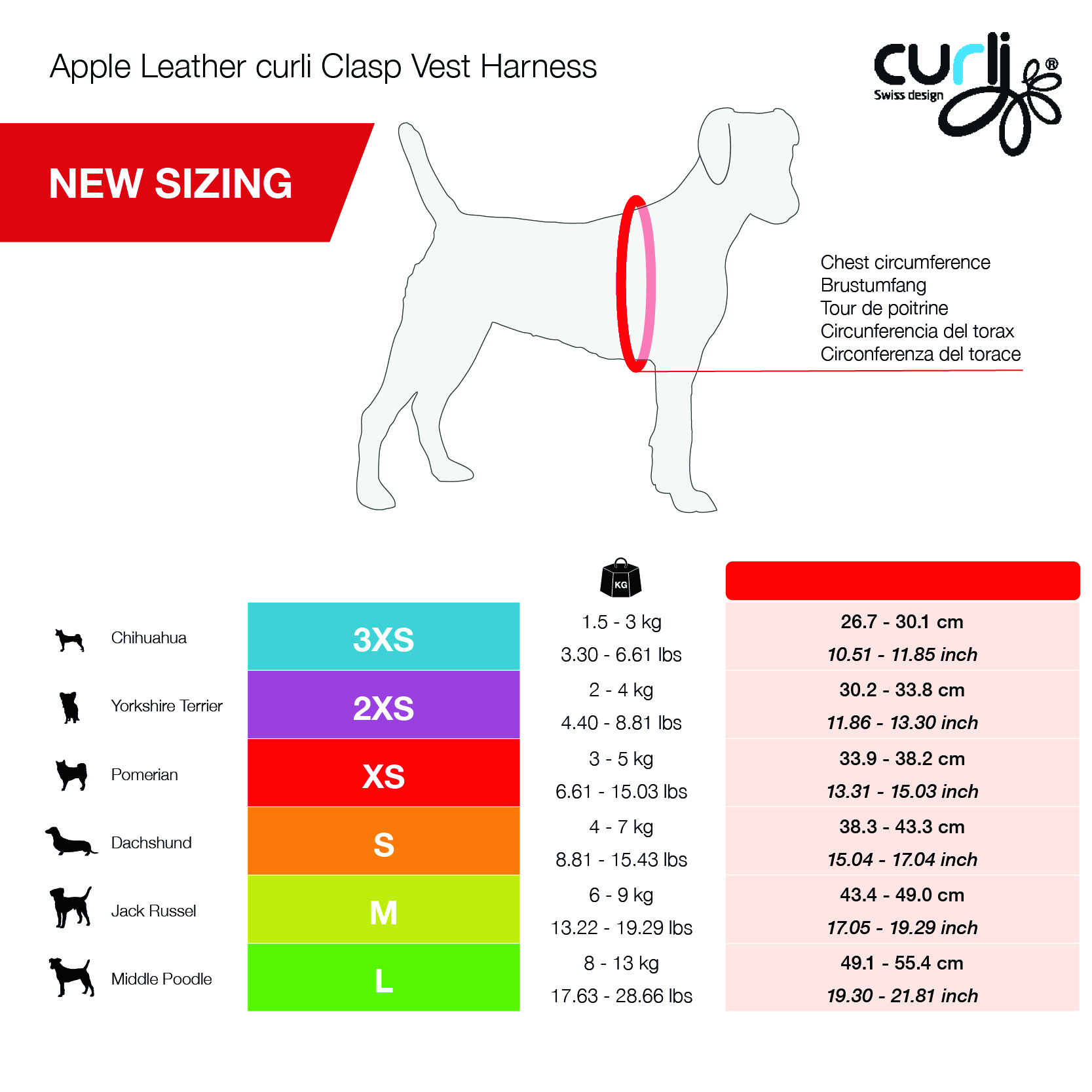 Curli Apple Leather Harness
