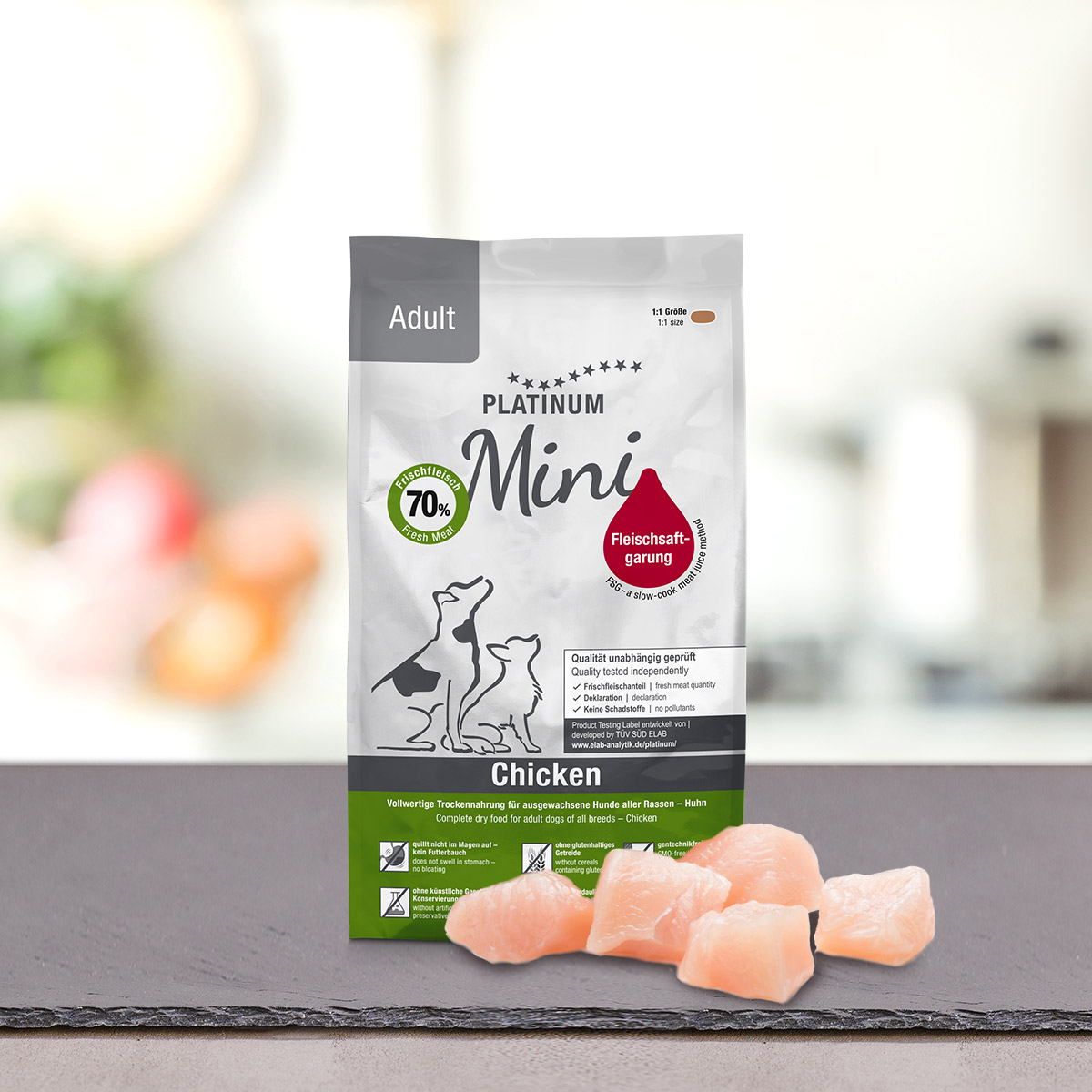 Advance Adult Mini Hühnchen Trockenfutter – 7 Kg Für Kleine Ausgewachsene Hunde (<10 Kg)