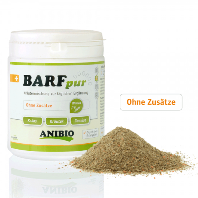 Anibio Barf-pur 350g Kokos, Kräuter. Gemüse