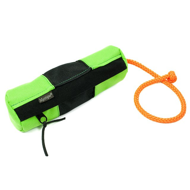 Futterdummy "Snack" klein neon grün/schwarz