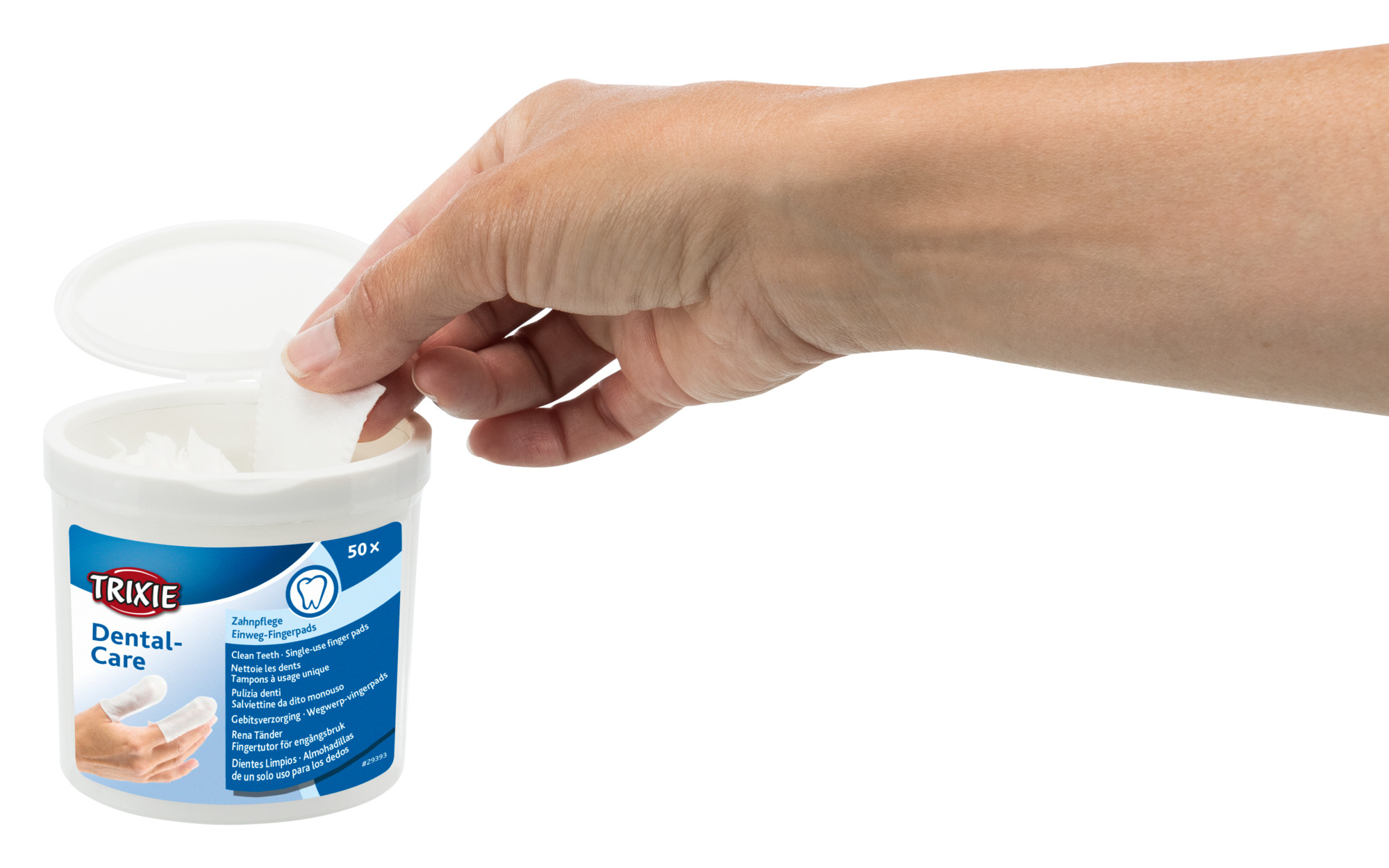 Trixi Dental Care Zahnpflege Fingerpads 50St.