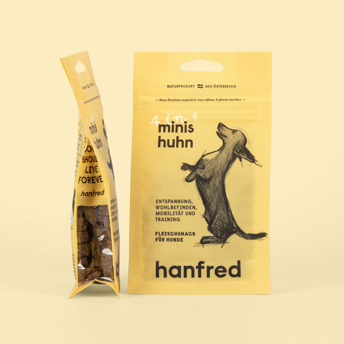 hanfred 4in1 Minis Huhn – Fashionable Edition