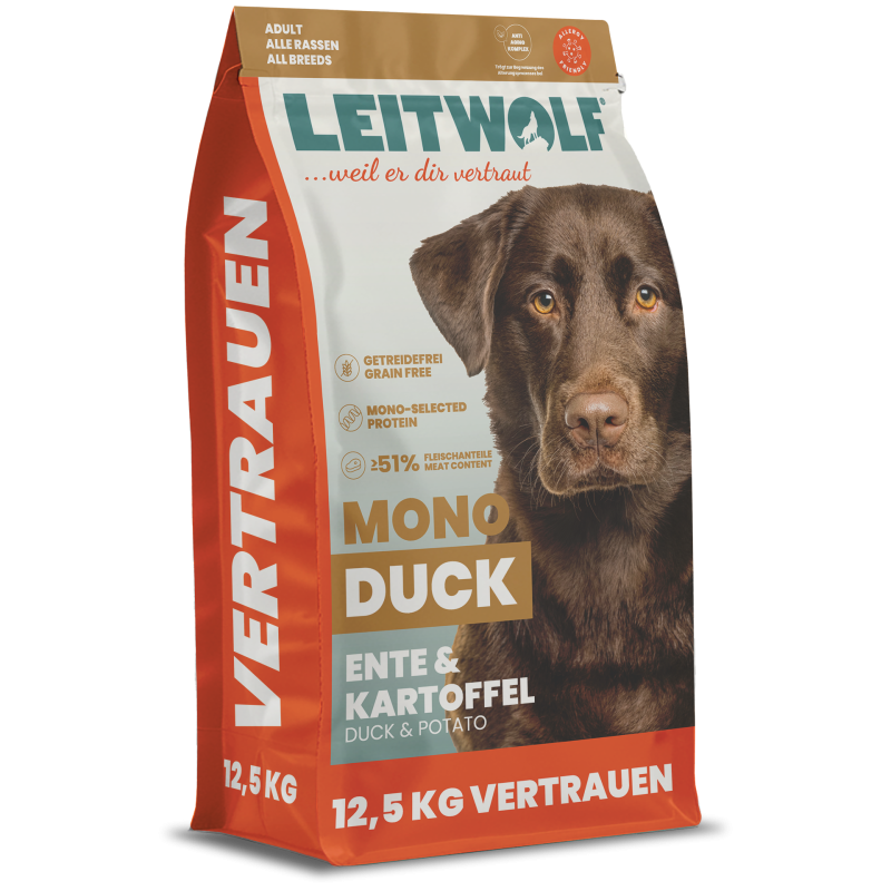 Leitwolf MONO DUCK ADULT - Ente & Kartoffel