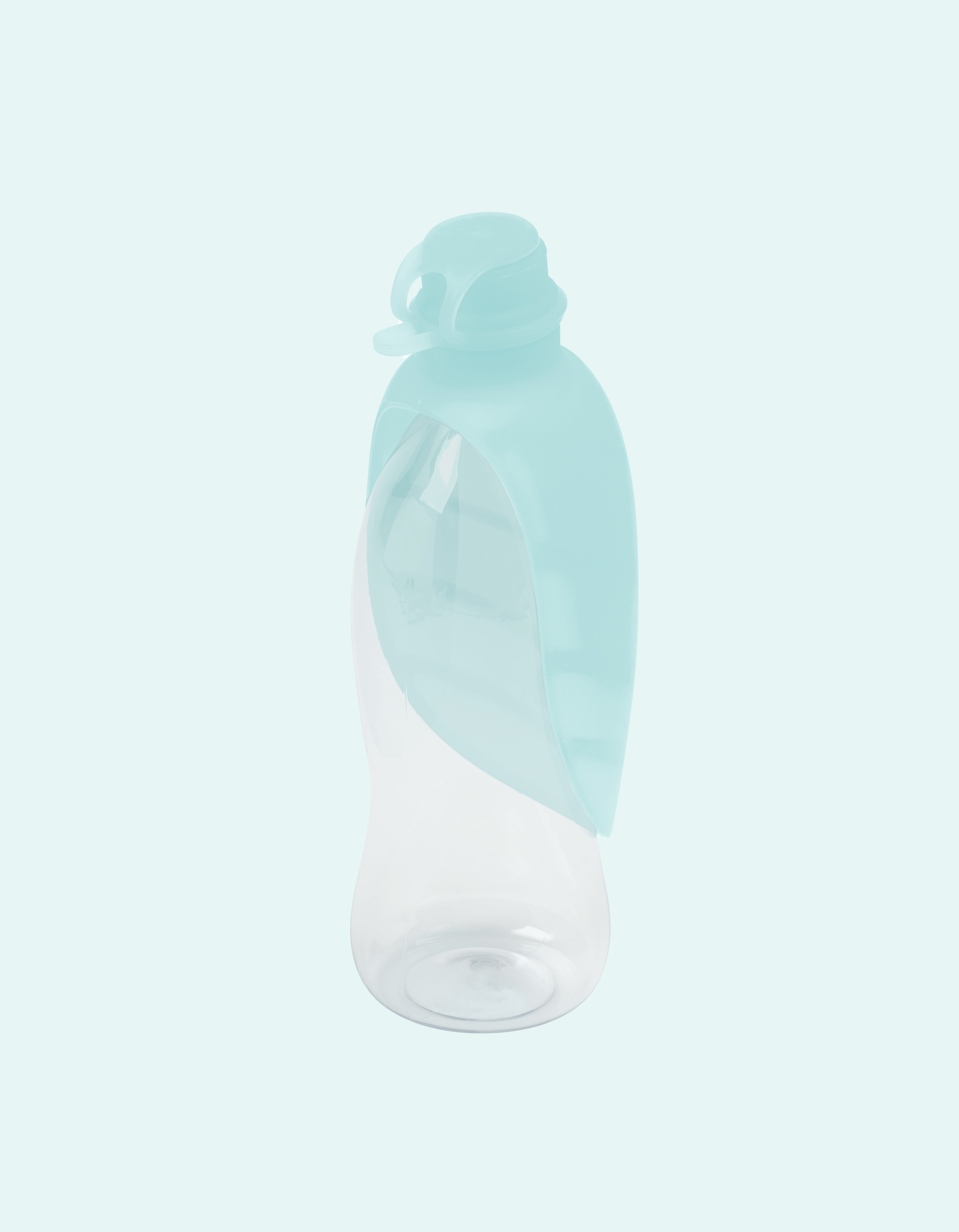 LEAF-Wasserspender 500ml  azur
