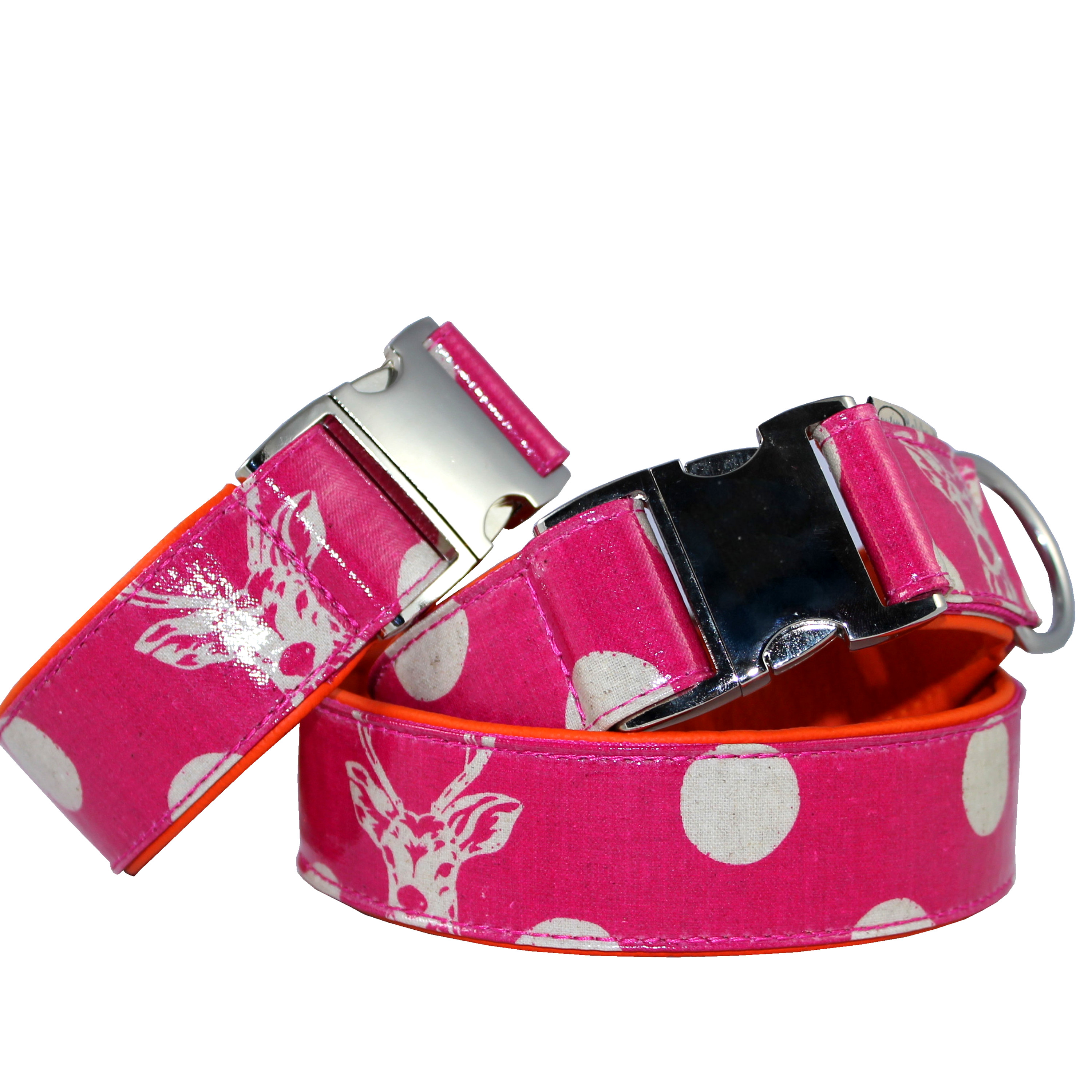 Hirsch_pink_ohne Designhalsband OH MY DEER!