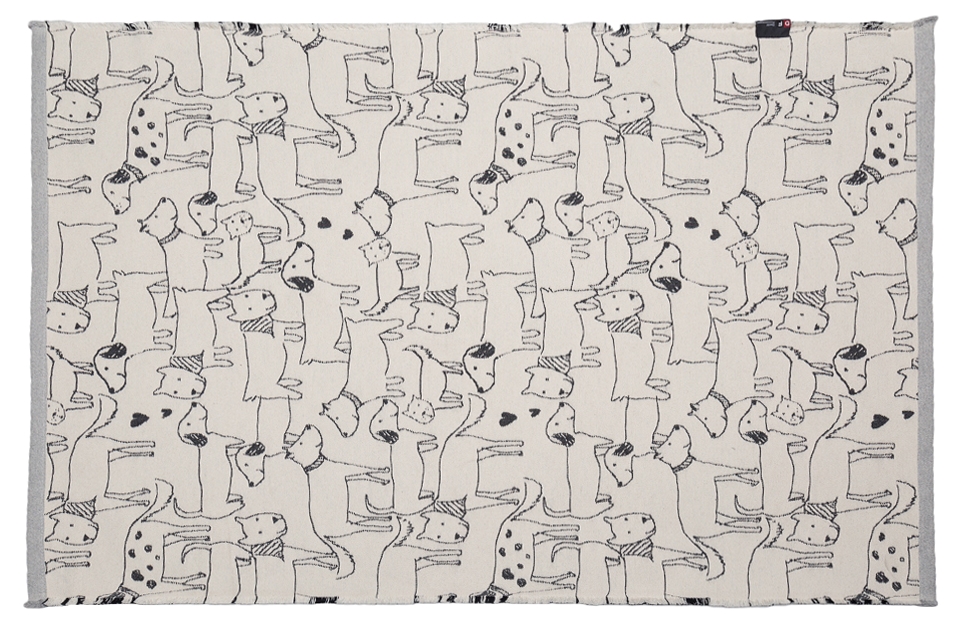 Haustierdecke "Hunde allover" 140/200 Haustierdecke "Hunde allover" 140/200