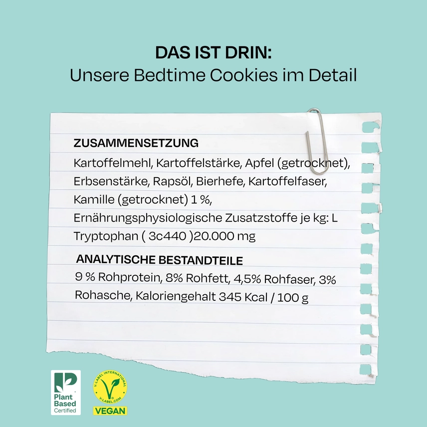 VEGDOG BEDTIME COOKIES