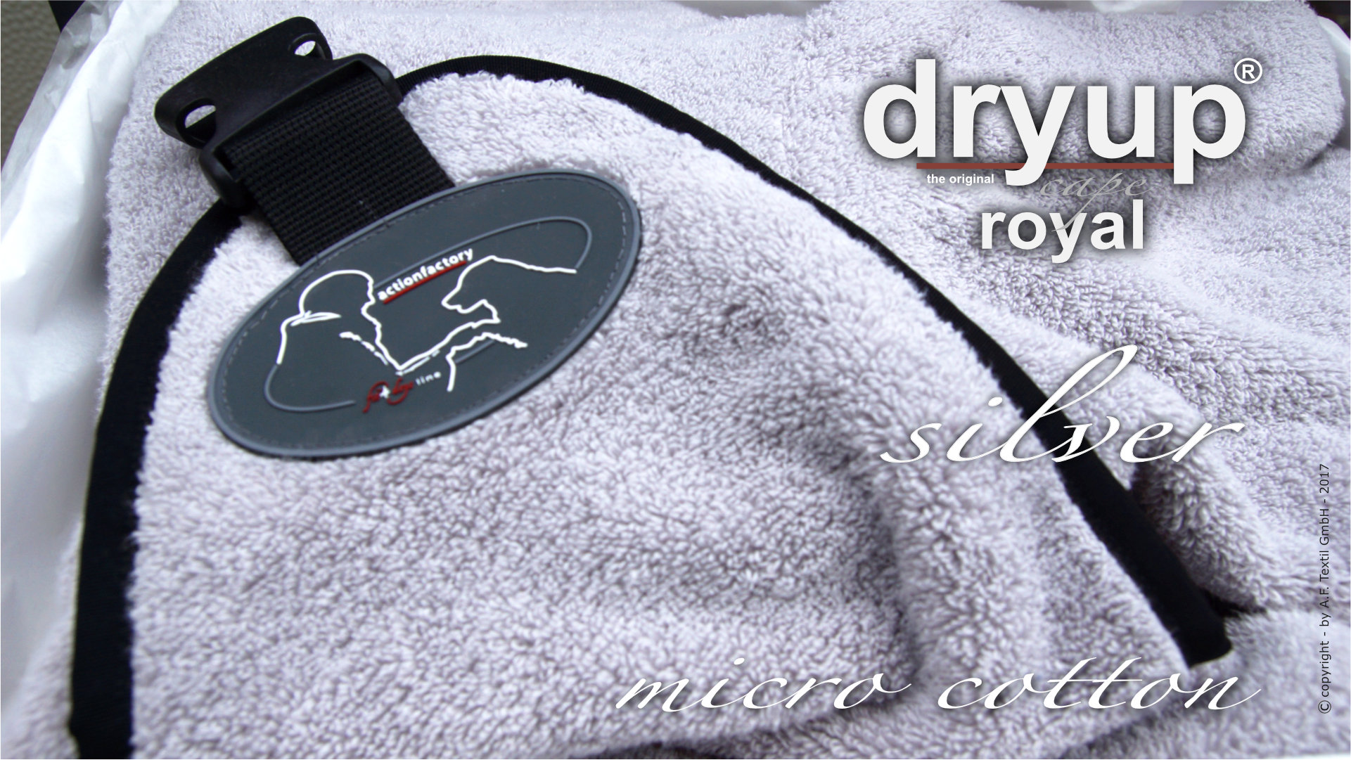 Bademantel dryup® cape ROYAL