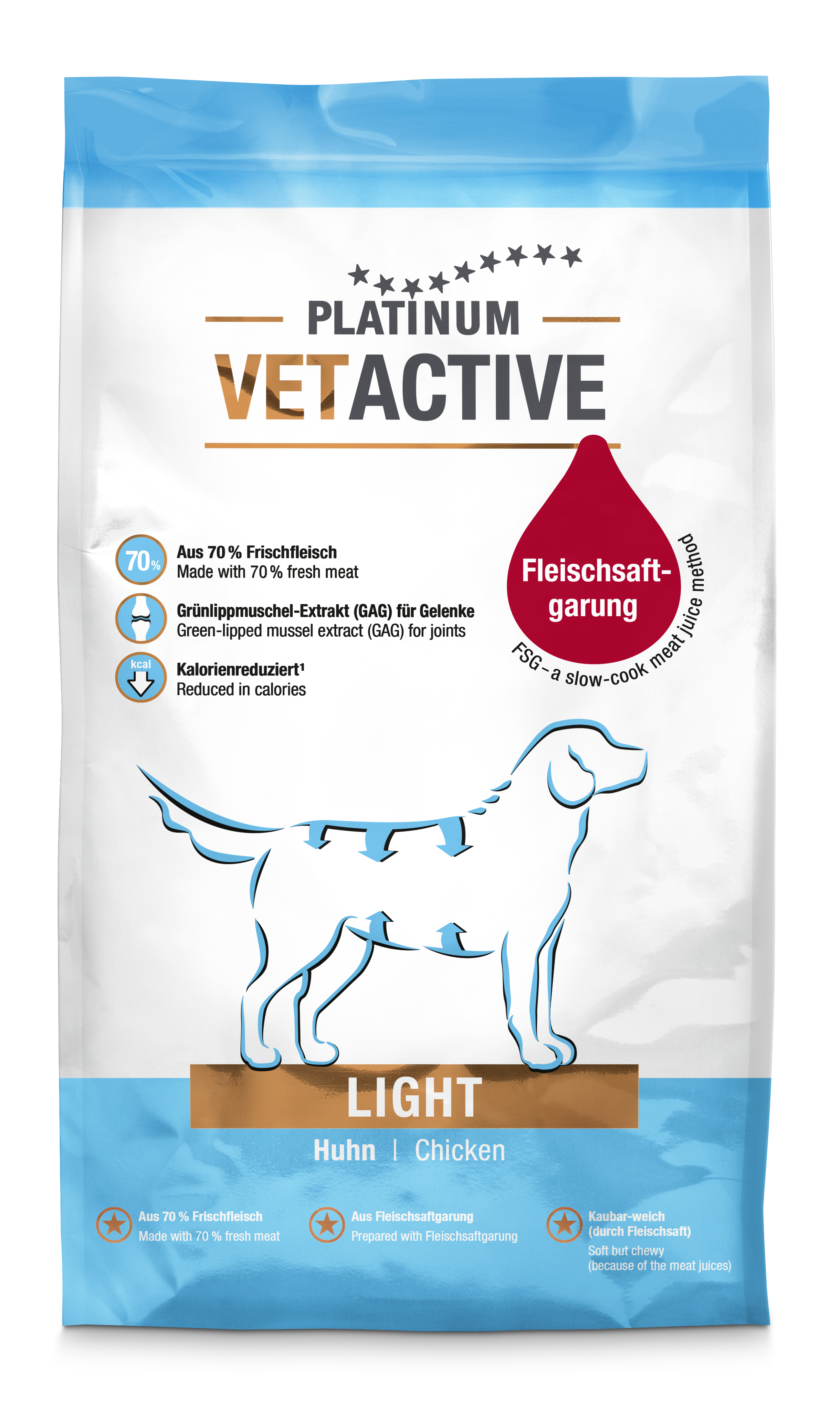 PLATINUM Vetactive Light (Huhn) 5kg