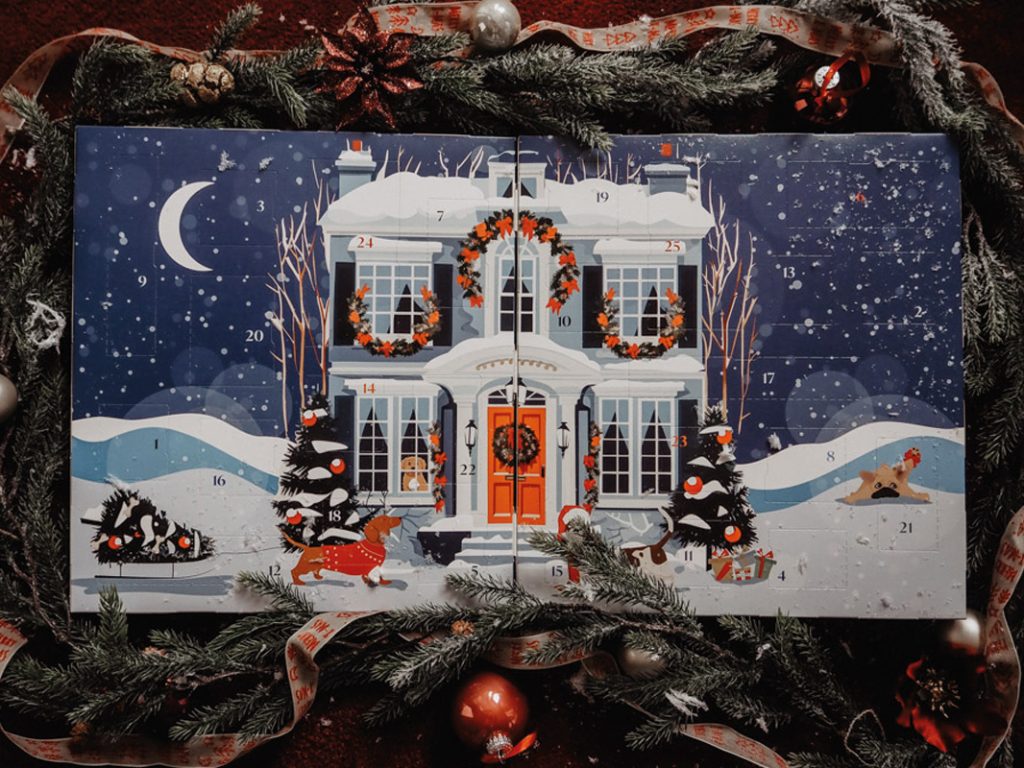 Premium Adventskalender zum Aufklappen