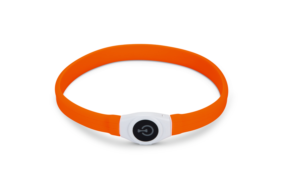Beeztees Safety Gear Glowy Hundehalsband
