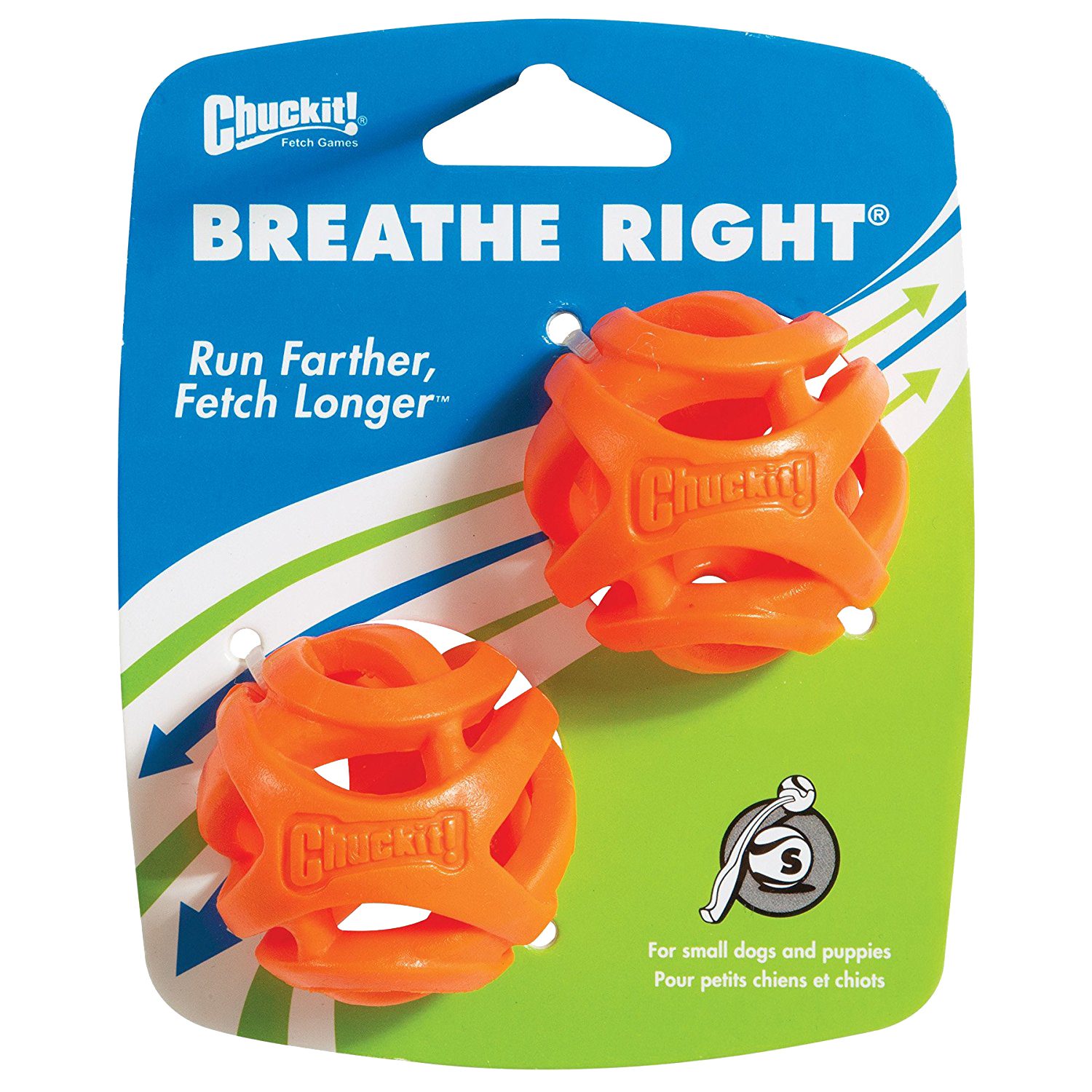 Chuckit Breathe Right Fetch Ball Small 2