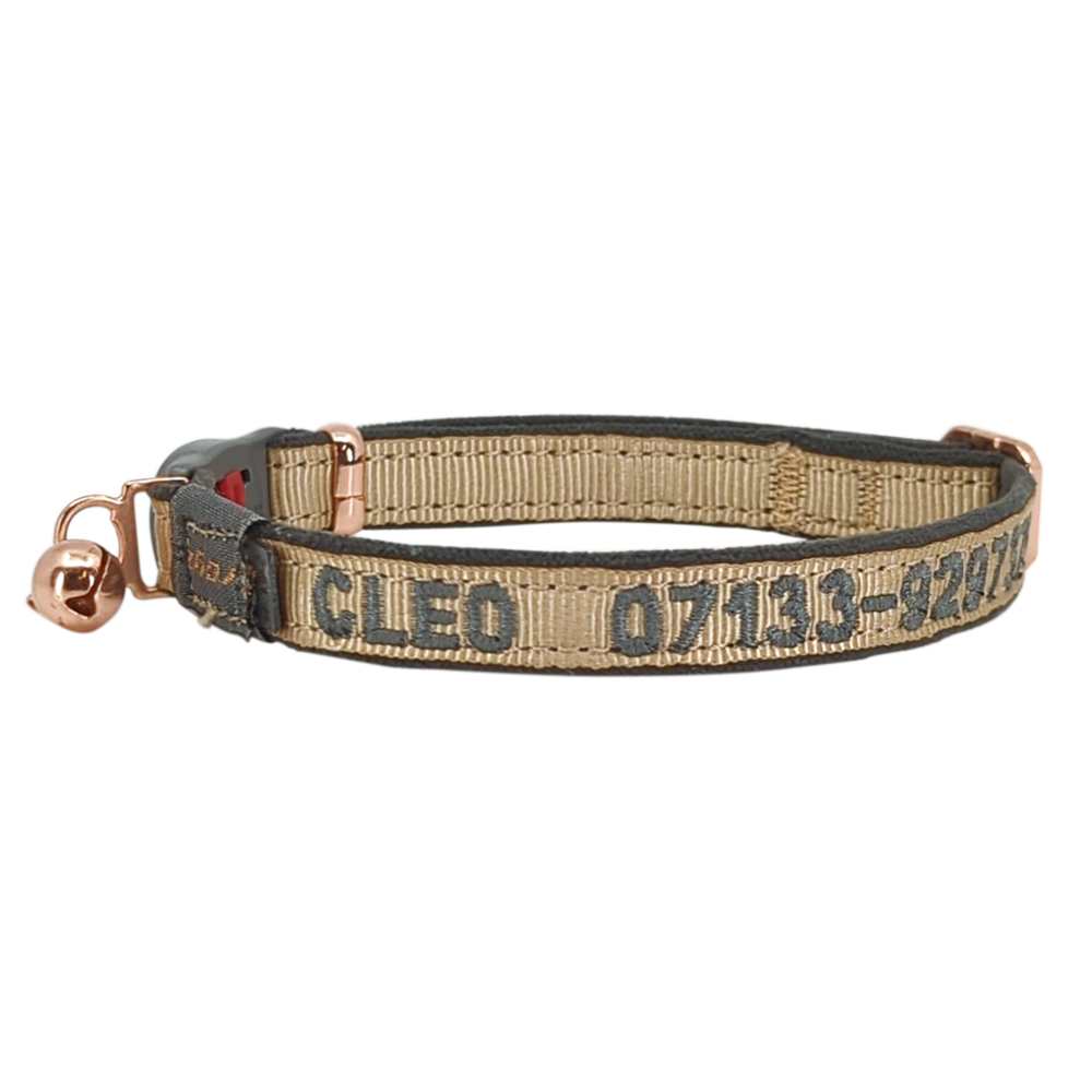 Katzenhalsband Rogz UrbanCat Control gold