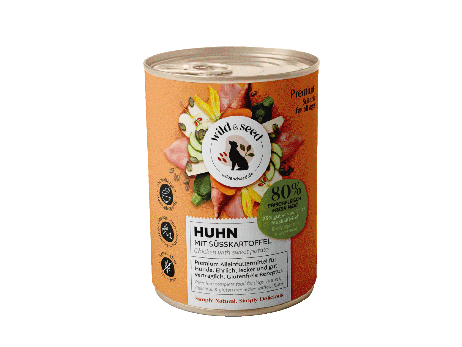 wild & seed Premium Nassfutter