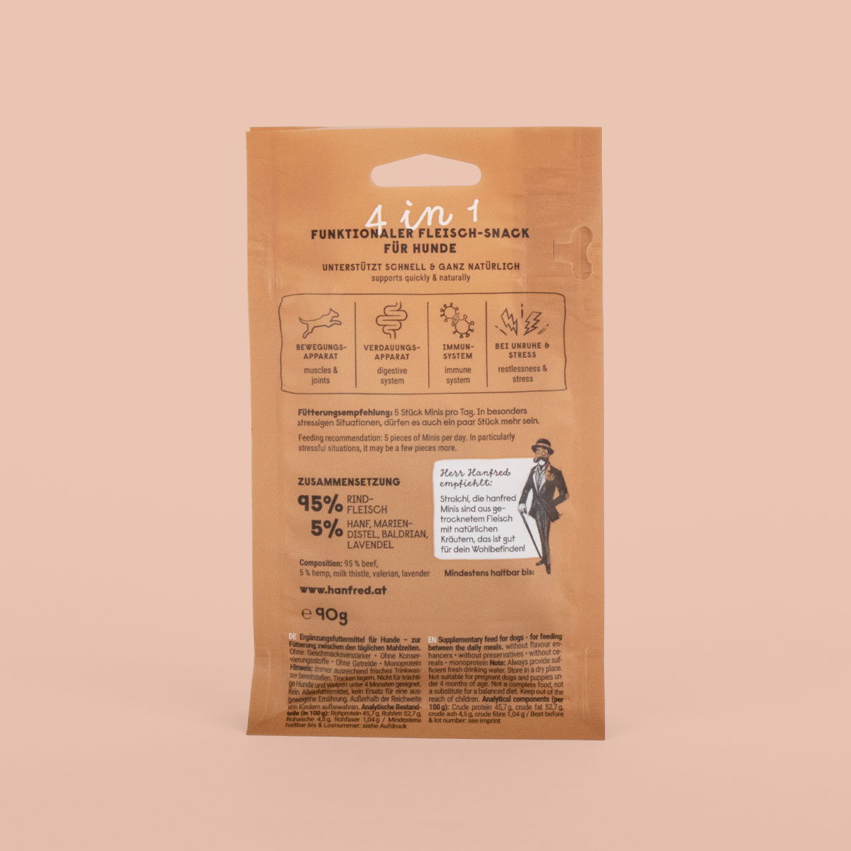 hanfred 4in1 Minis Rind – Fashionable Edition