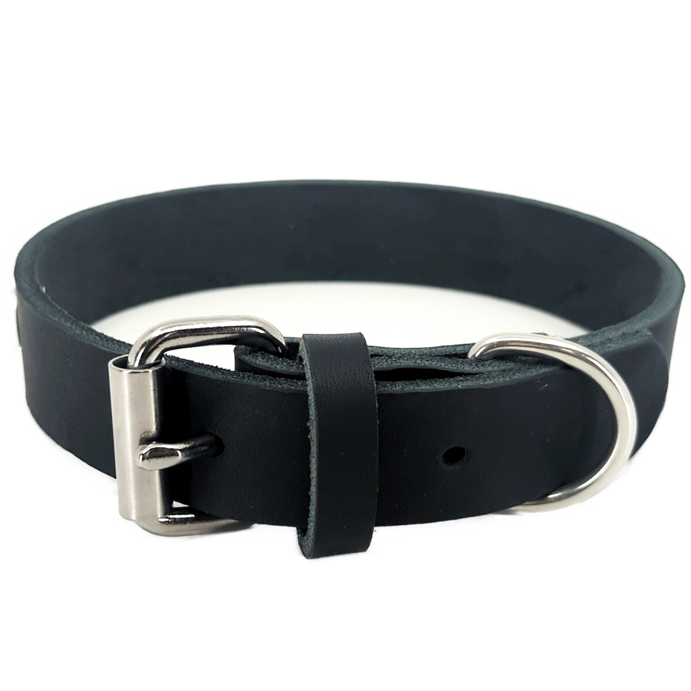 MEIN Lederhalsband PURE CHROM | KONFIGURATOR MEIN Lederhalsband PURE CHROM | KONFIGURATOR