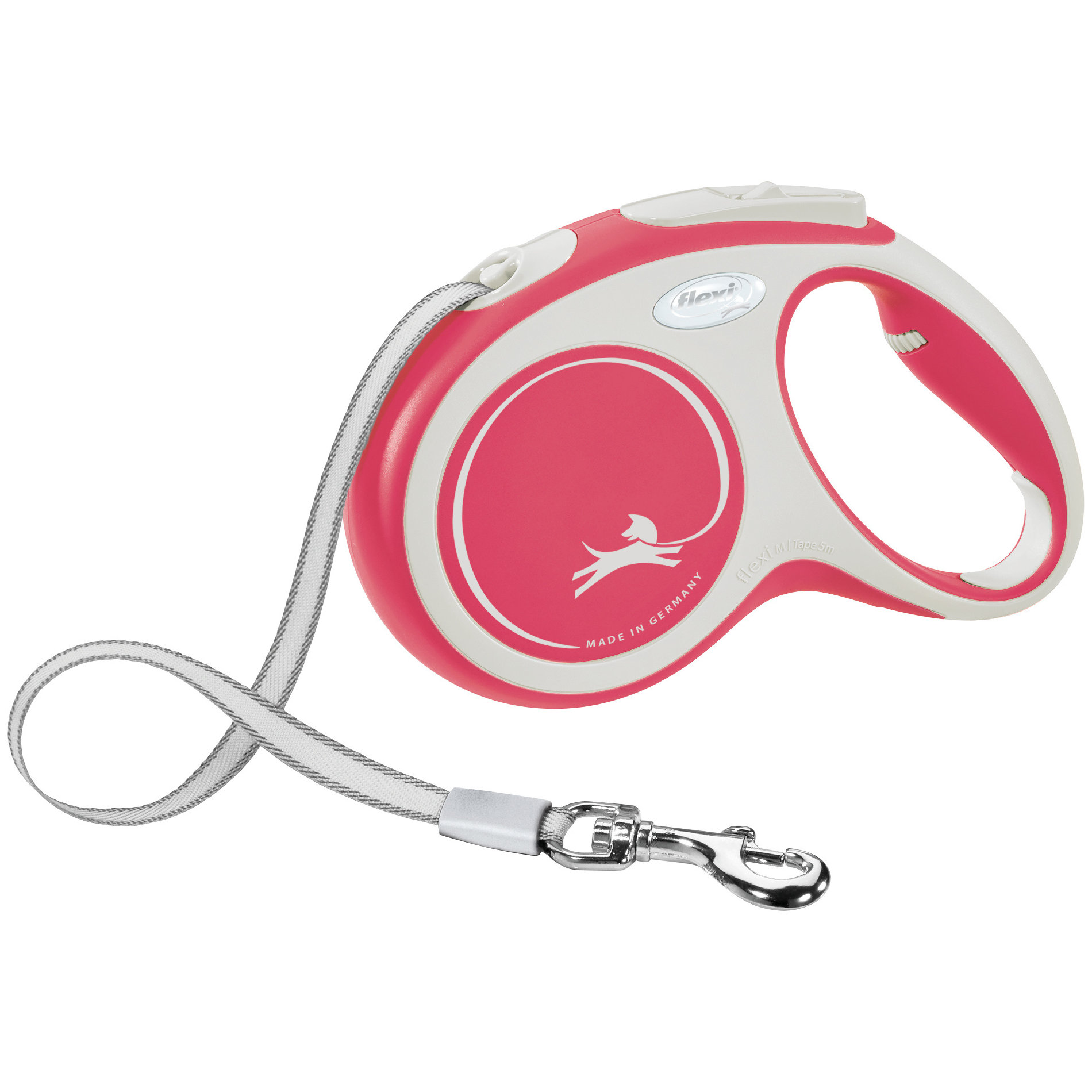 flexi New Comfort L Gurt 8m,rot