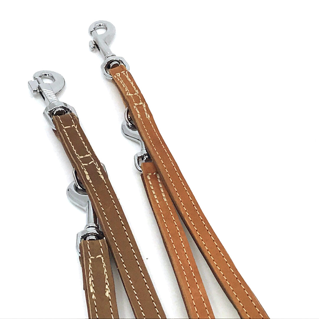 41shot Führleine "Vintage" 12mm/220cm Cognac