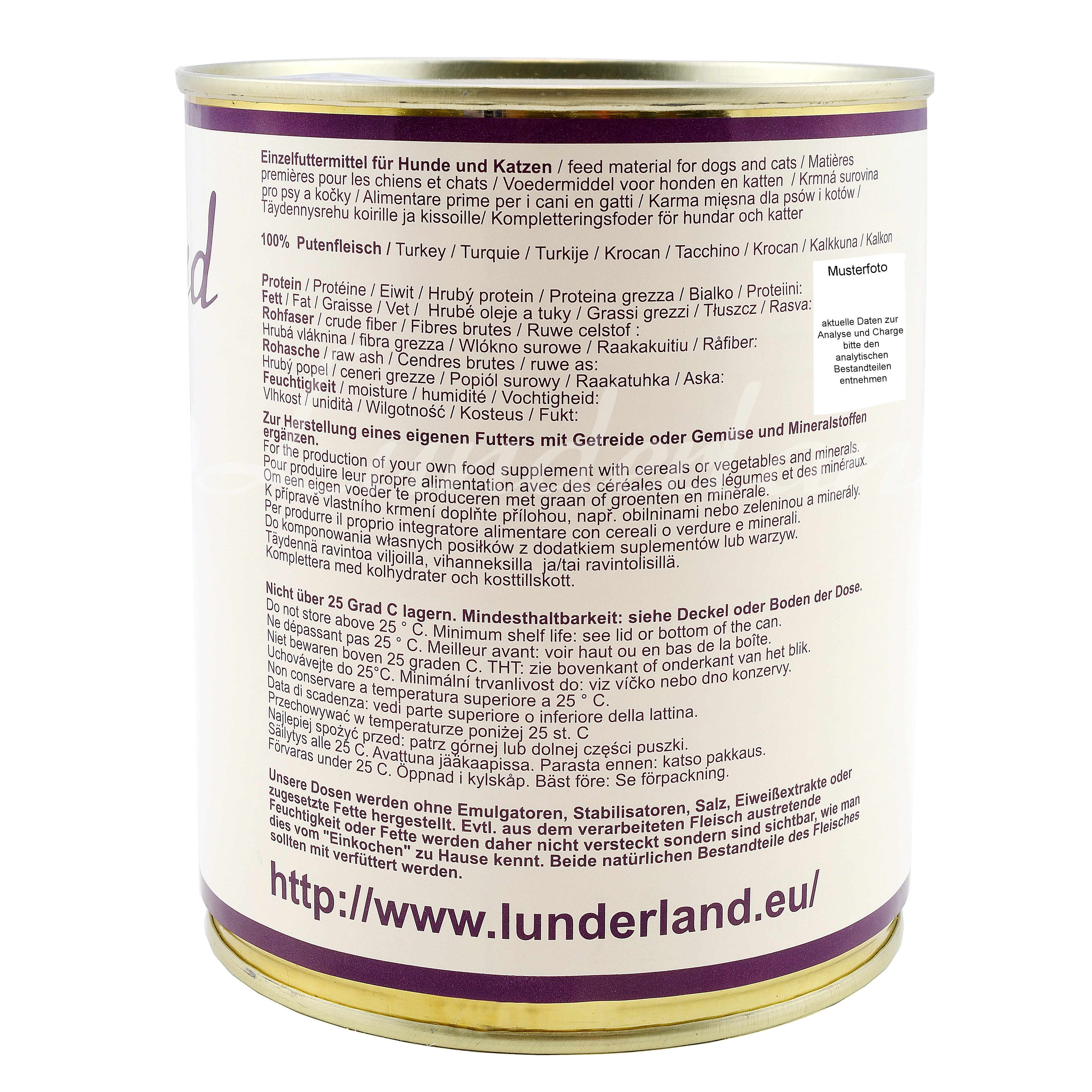 Lunderland-Dosenfleisch-Putenfleisch