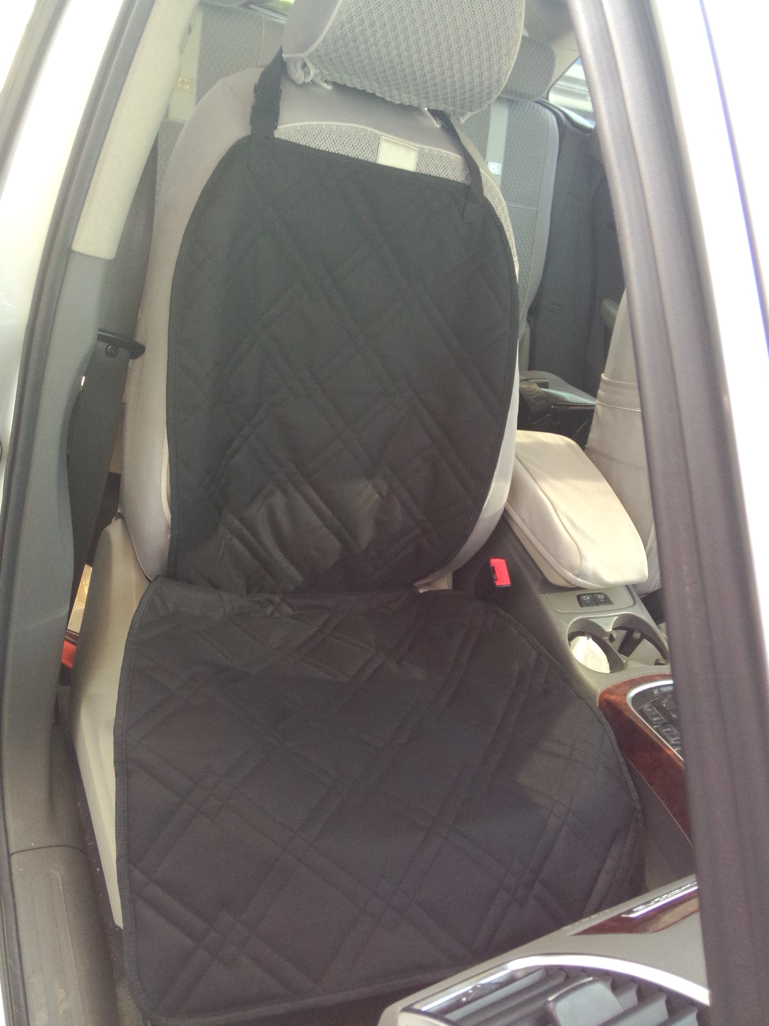 Seatcover Vordersitz schwarz