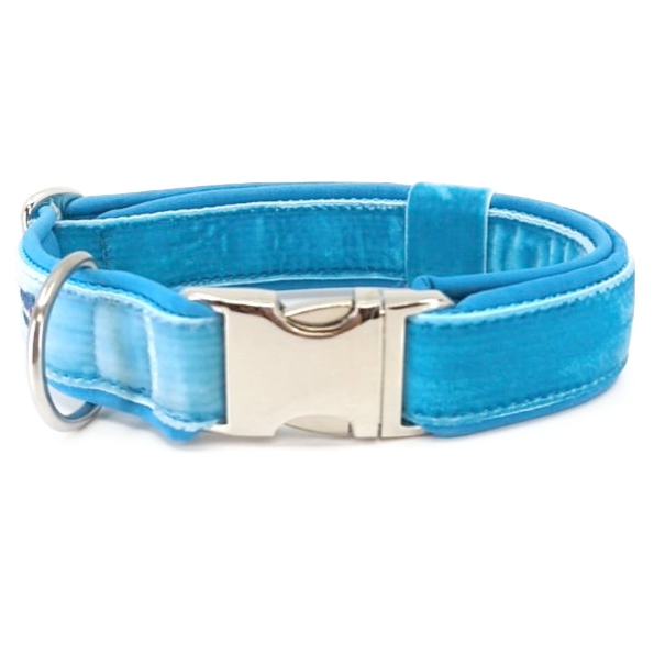Halsband SAMT Aqua