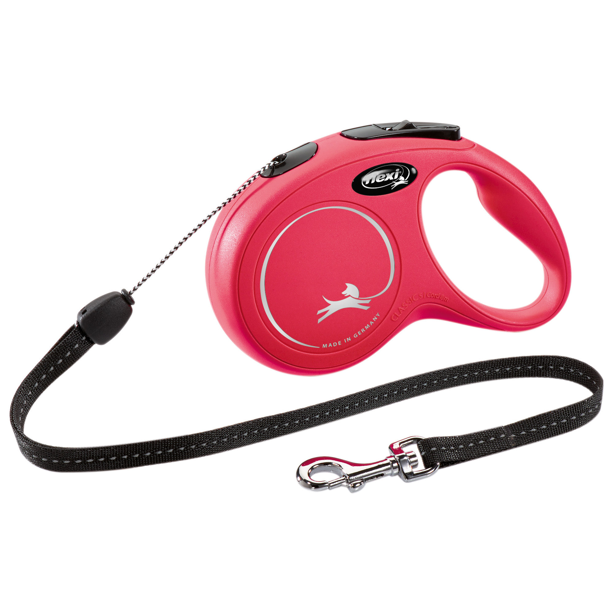 flexi New Classic S Cord 8m rot