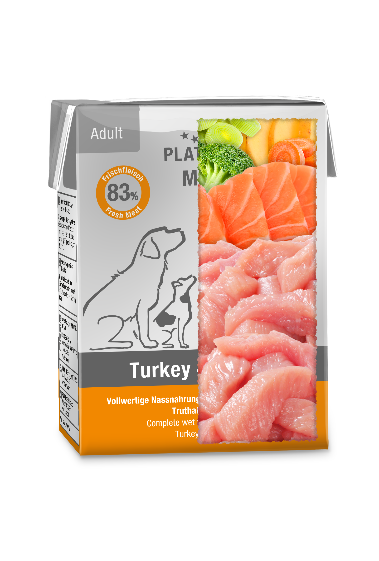 PLATINUM Menu Adult Turkey+Salmon