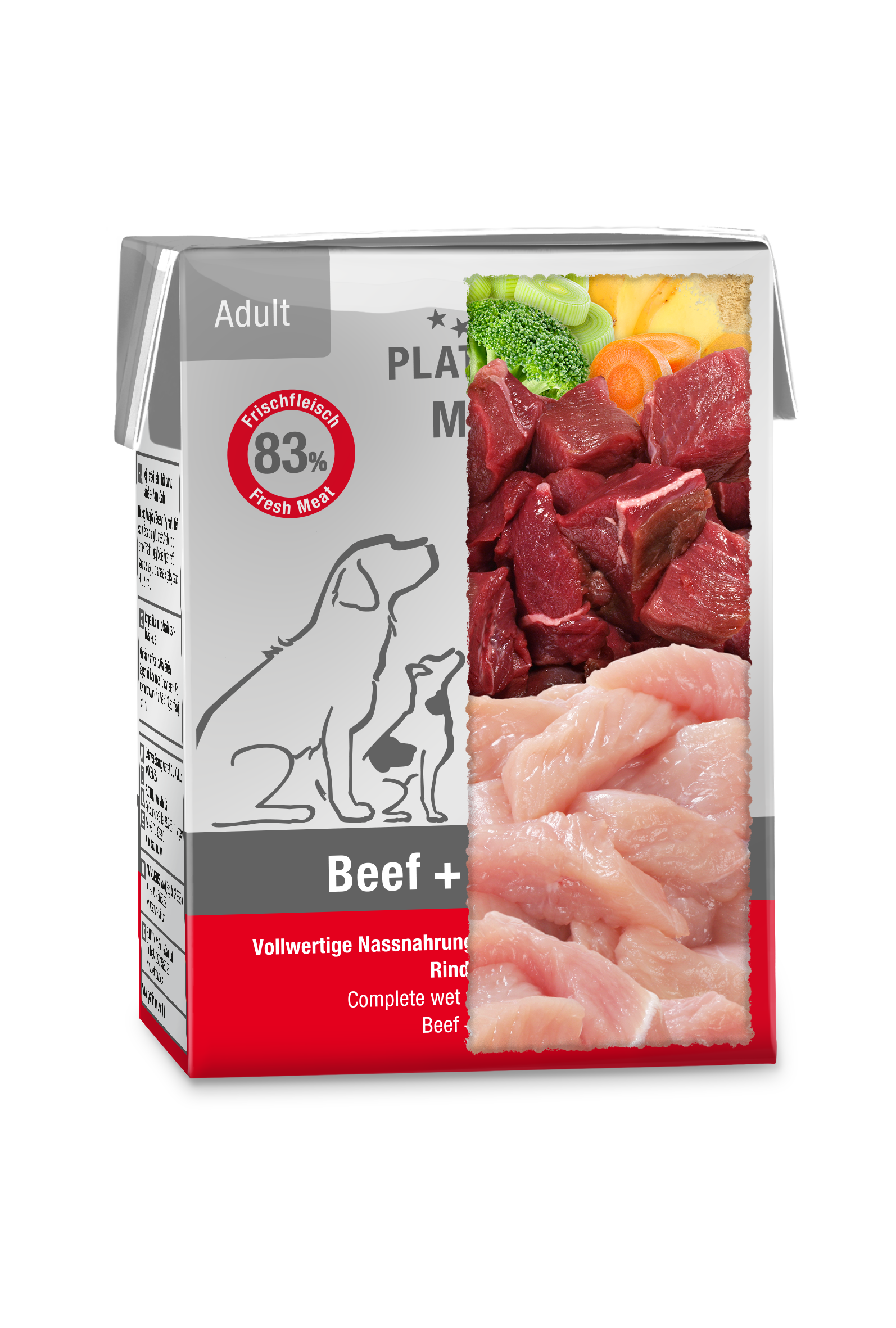 PLATINUM Menu Adult Beef+Chicken