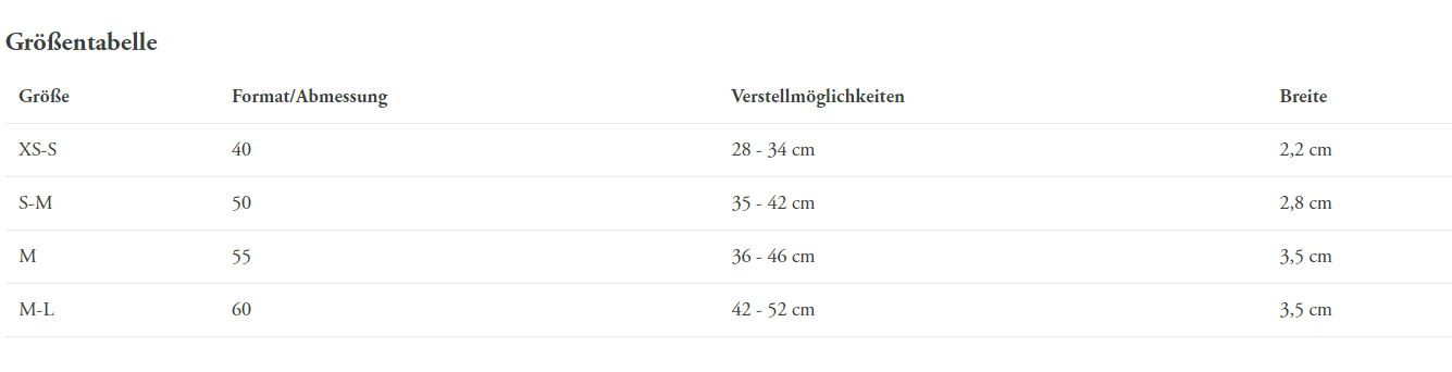Halsband Larvik Style 40 schwarz/schwarz Halsband Larvik Style 40 schwarz/schwarz
