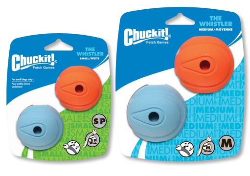 Chuckit Whistler Balls M 6cm Set 2 Stück